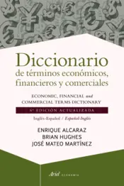 Portada Diccionario de términos económicos
