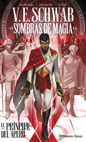 Portada Sombras de magia El príncipe del acero