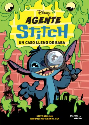 Portada Agente Stitch. Un caso lleno de baba