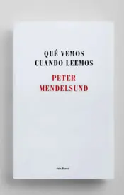 Portada Qué vemos cuando leemos