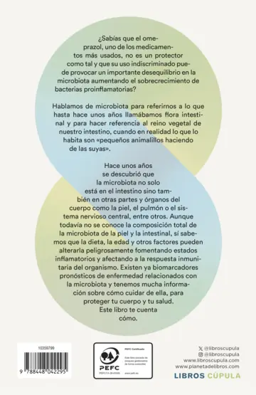 Contraportada Cuida tu microbiota