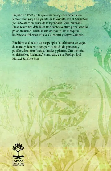 Contraportada Viaje hacia el Polo Sur y alrededor del mundo