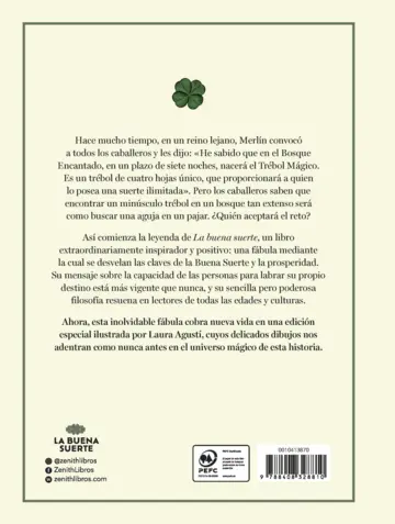 Contraportada La buena suerte (edición ilustrada)