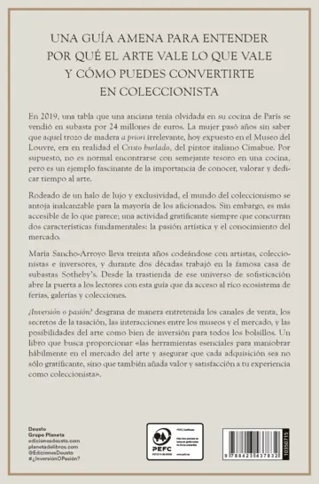 Contraportada ¿Inversión o pasión?