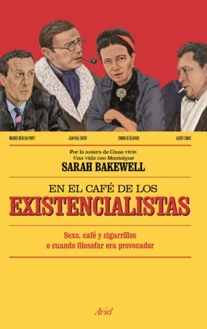 Portada En el café de los existencialistas