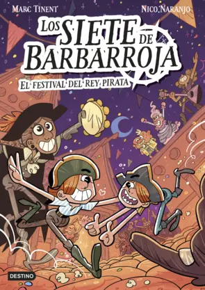Portada Los siete de Barbarroja 2. El festival del Rey Pirata