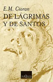 Portada De lágrimas y de santos