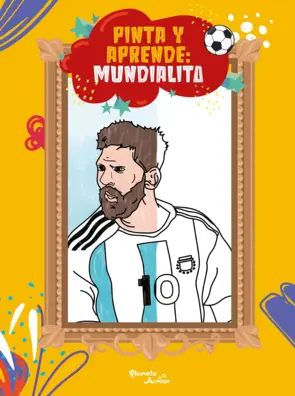 Portada Pinta y aprende: Mundialito