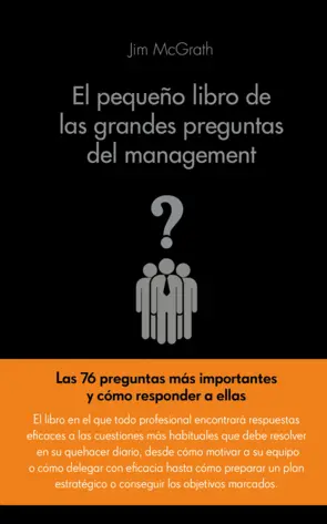 Portada El pequeño libro de las grandes preguntas del management
