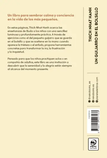 Contraportada Un guijarro en el bolsillo