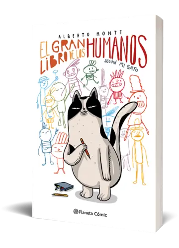 Portada El gran libro de los humanos según mi gato