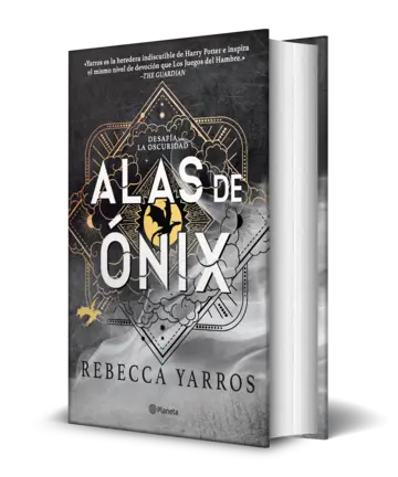 Portada Alas de ónix (Empíreo 3)