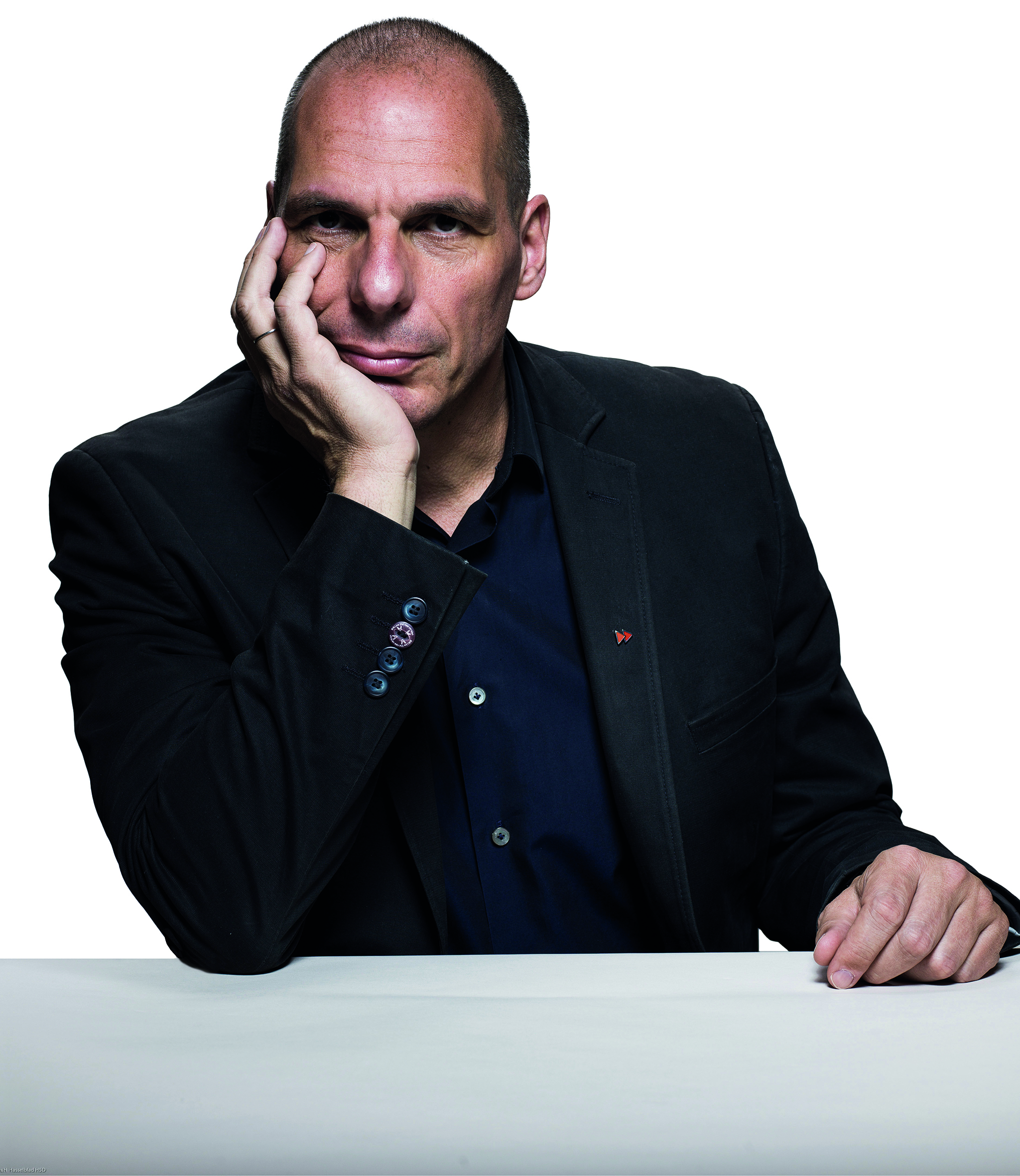 Retrato de Yanis Varoufakis