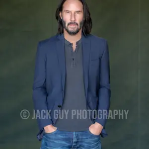 Retrato de Keanu Reeves