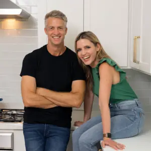 Retrato de  Penn y Kim Holderness